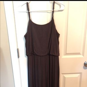 Forever 21 Gray maxi dress